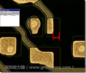 其他零件的防焊層印刷偏移，造成焊墊大小不一的現(xiàn)象。