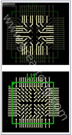 如何布線不同的BGA圈，從最外層開始，直到中心-深圳宏力捷