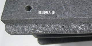 可加工性的合成石，可以用CNC洗出想要的形狀與機(jī)構(gòu)，可以媲美鋁合金