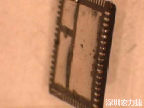 給QFN中央裸焊端上錫(已完成)