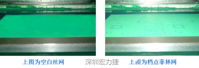 熱風(fēng)整平后導(dǎo)通孔邊緣起泡掉油，采用此工藝方法生產(chǎn)控制比較困難，須工藝工程人員采用特殊的流程及參數(shù)才能確保塞孔質(zhì)量。