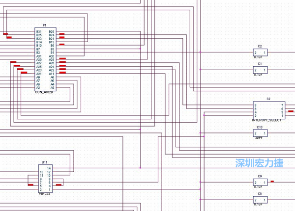 圖紙沒有層次的概念，不管電路有多復(fù)雜，只有一張平面圖。