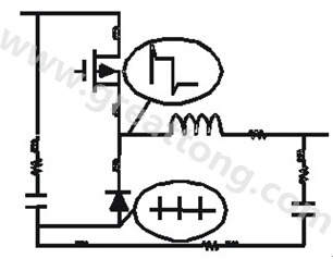 我們的設(shè)計范例顯示，有高達(dá)3A的電流必須從接地流回到源端(一個24V汽車電池或一個24V電源)。