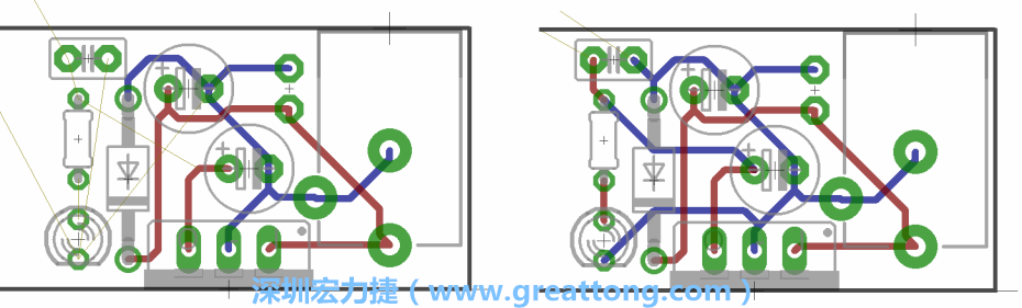 2.3. 下一步，進(jìn)行布線并連接各個(gè)電源供應(yīng)的連結(jié)點(diǎn)。