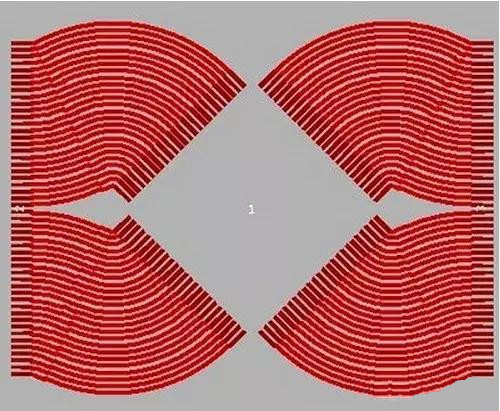 (底部)旋轉(zhuǎn)芯片可以提供更好的效果，占用面積可以進一步縮小兩倍以上。