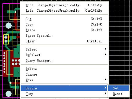 依次按“E、O、S”將原點設(shè)置到圖形的左下角